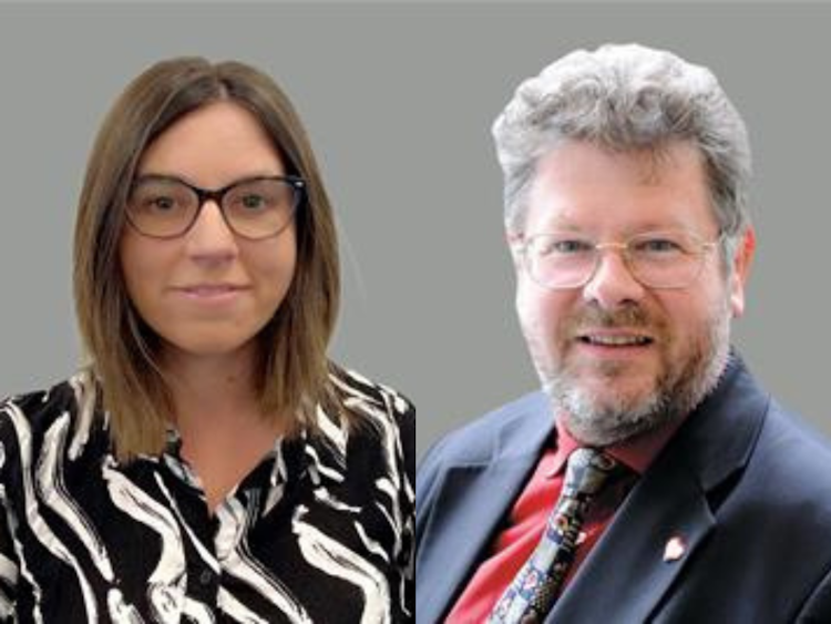 Cllr Sam Murray and Cllr John Cook